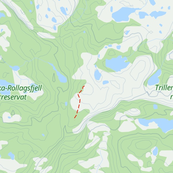 Map of Raudsteinsvarden