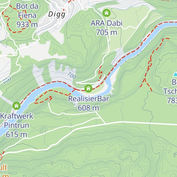 Map of RealisierBar
