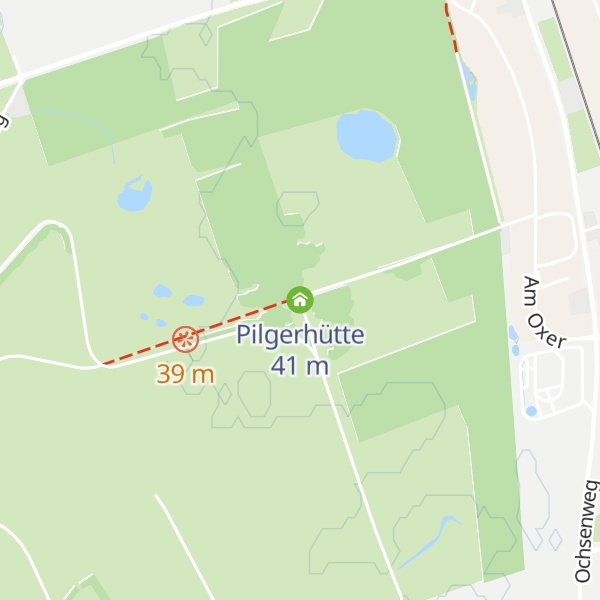 Map of Pilgerhütte