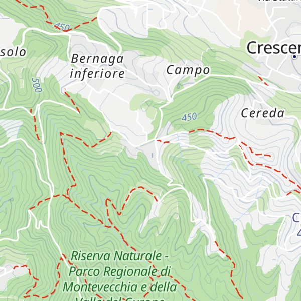 Map of Ronco