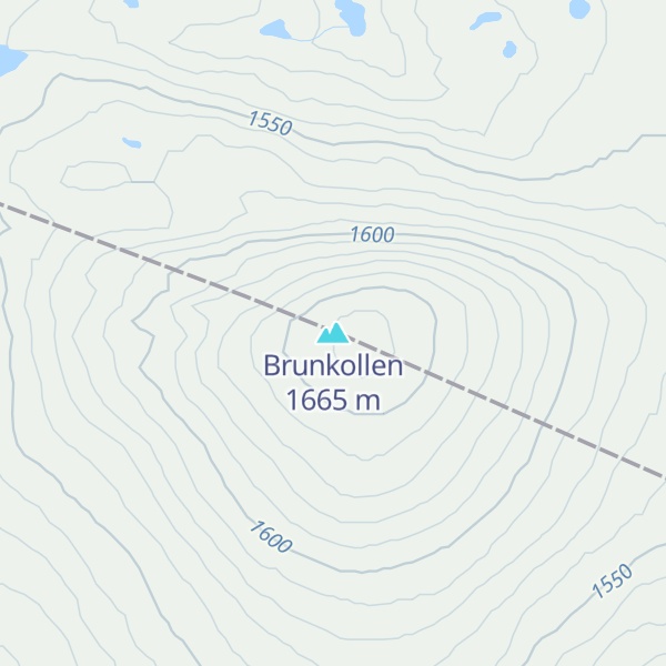 Map of Brunkollen