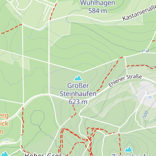 Map of Großer Steinhaufen