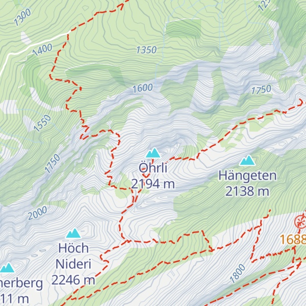 Map of Öhrli
