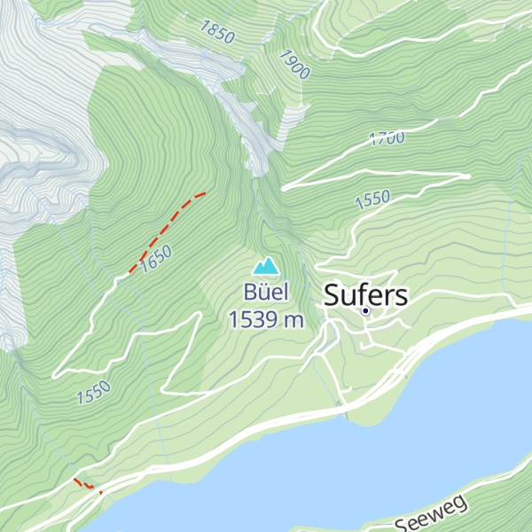 Map of Büel