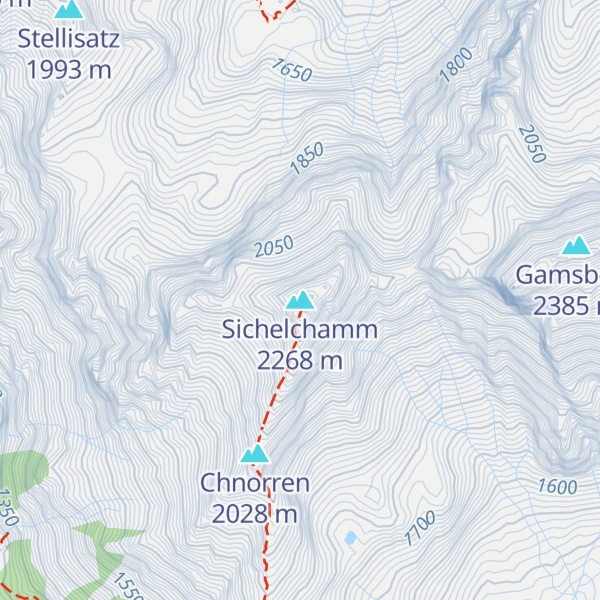 Map of Sichelchamm