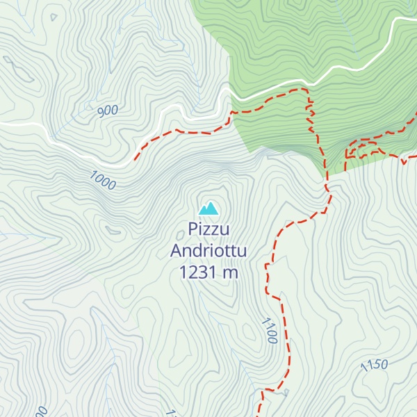 Map of Pizzu Andriottu