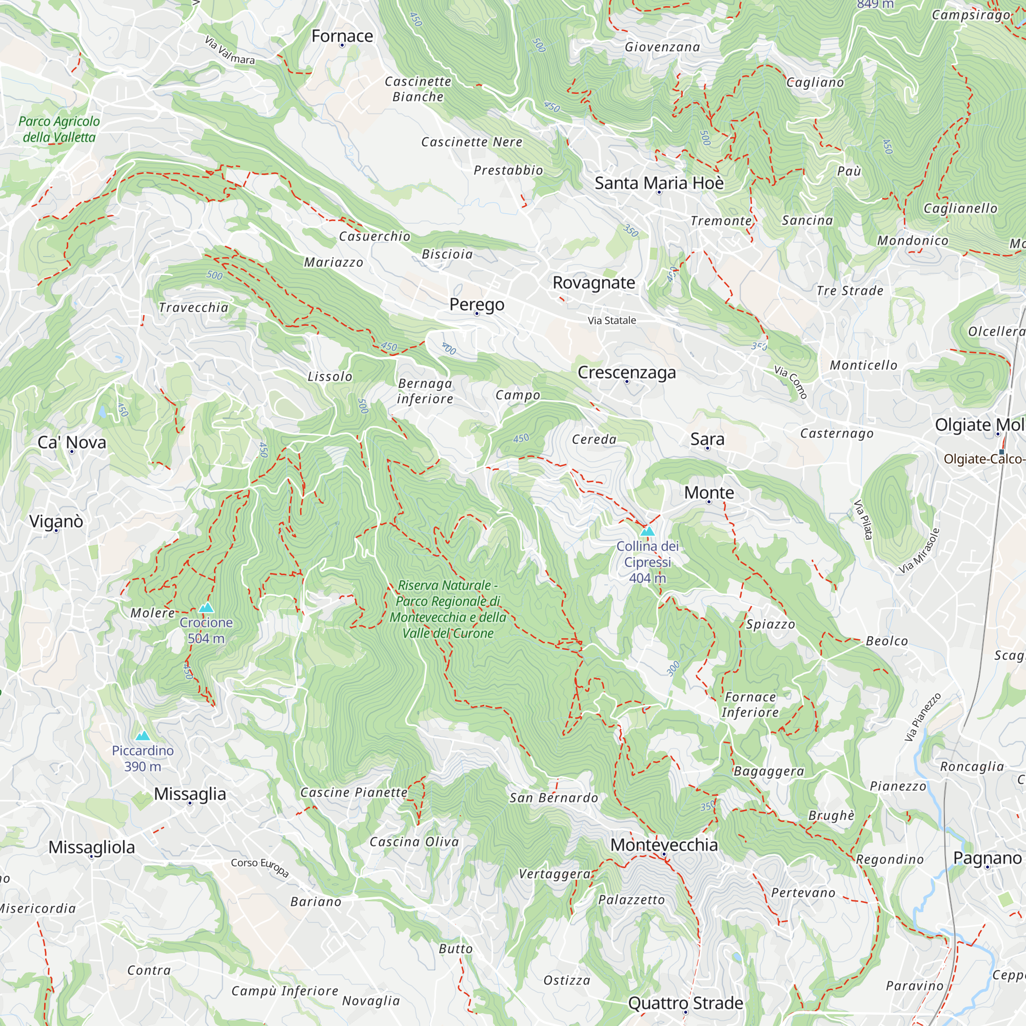 Agriturismo Amici della Ratta map