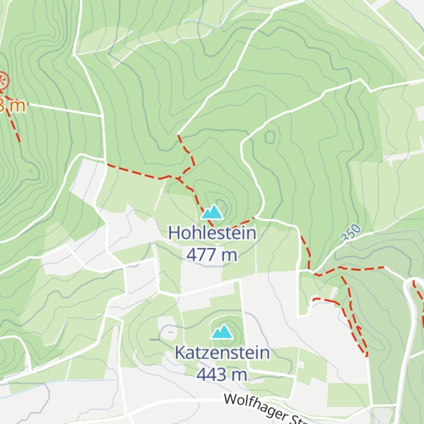 Map of Hohlestein