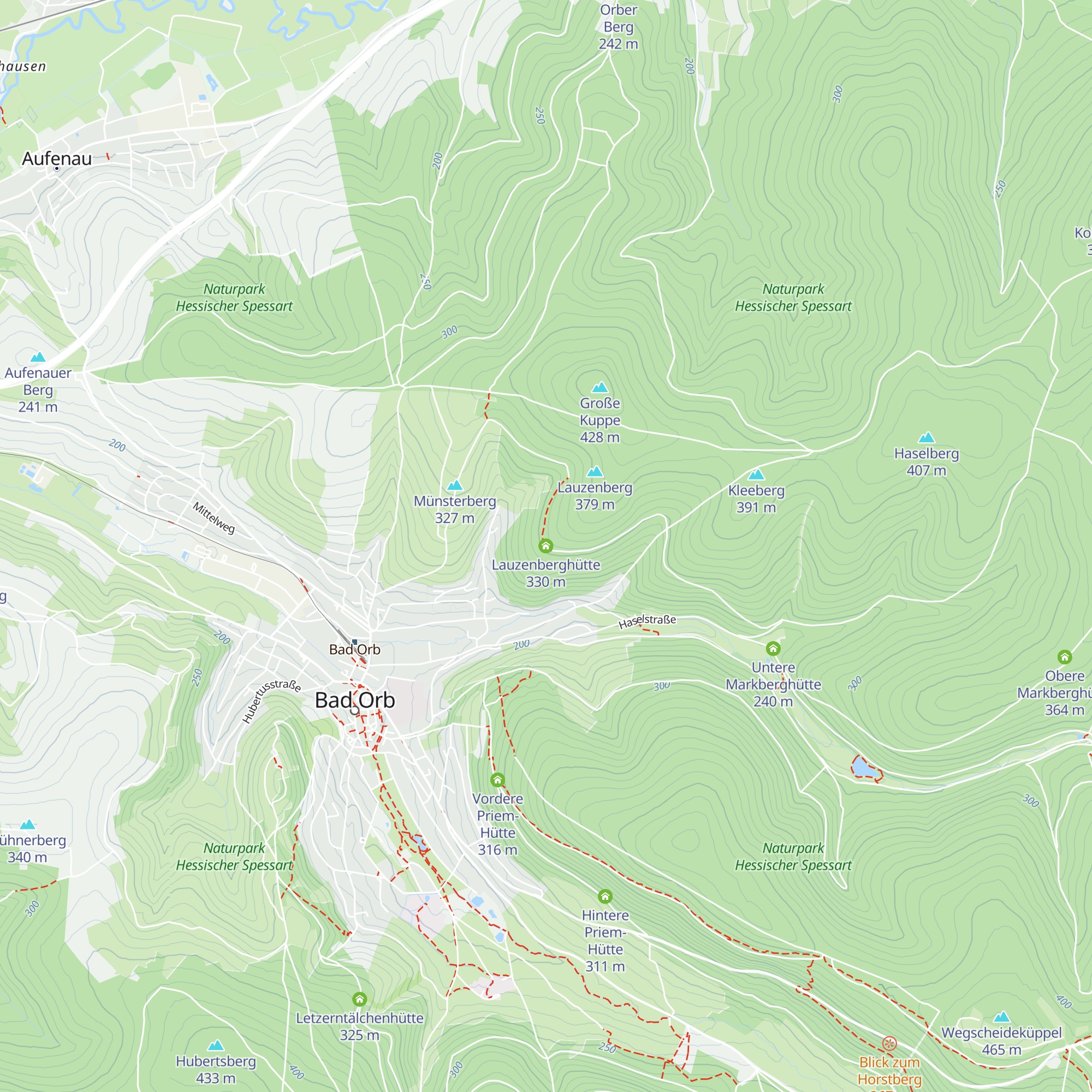 Lauzenberghütte map