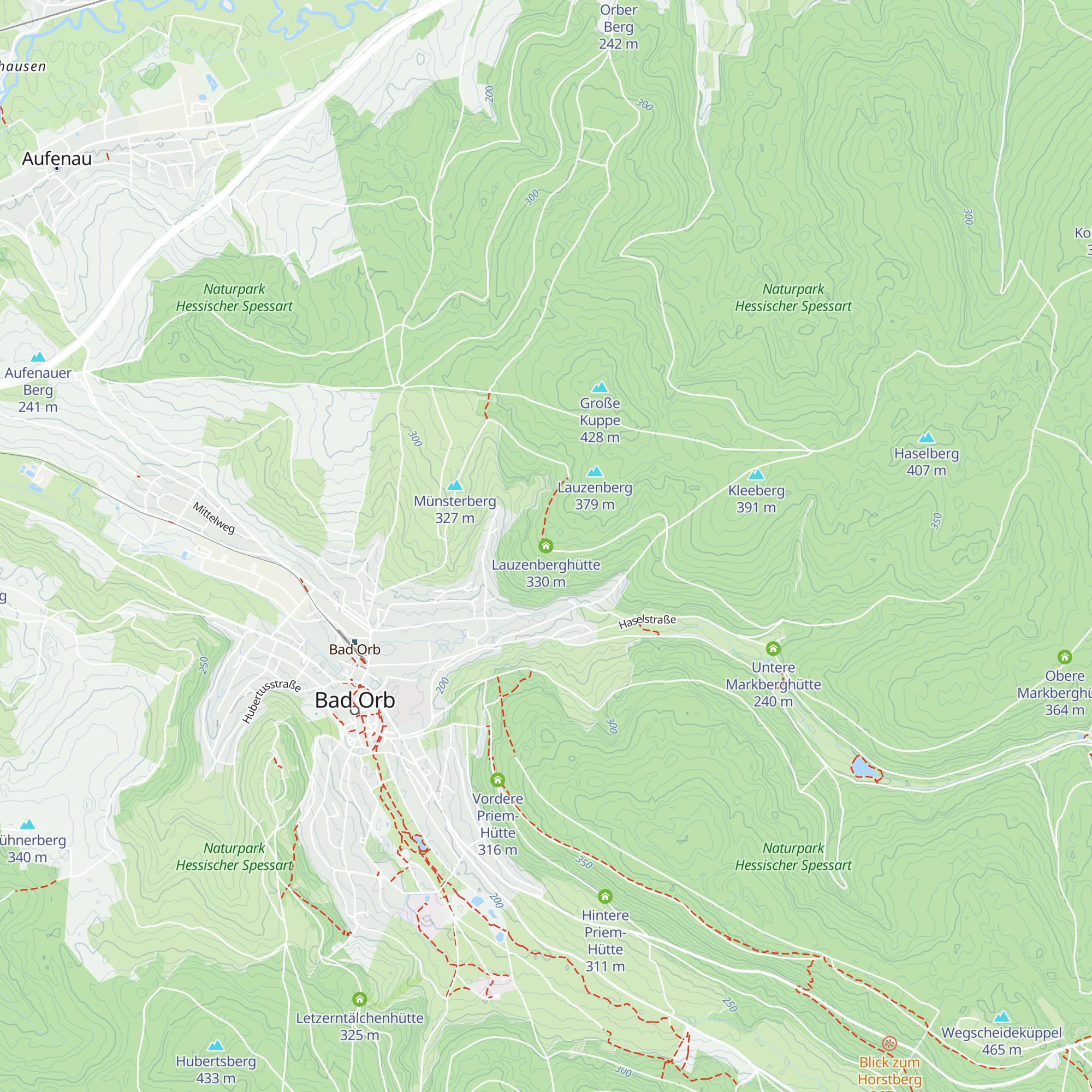 Lauzenberghütte map