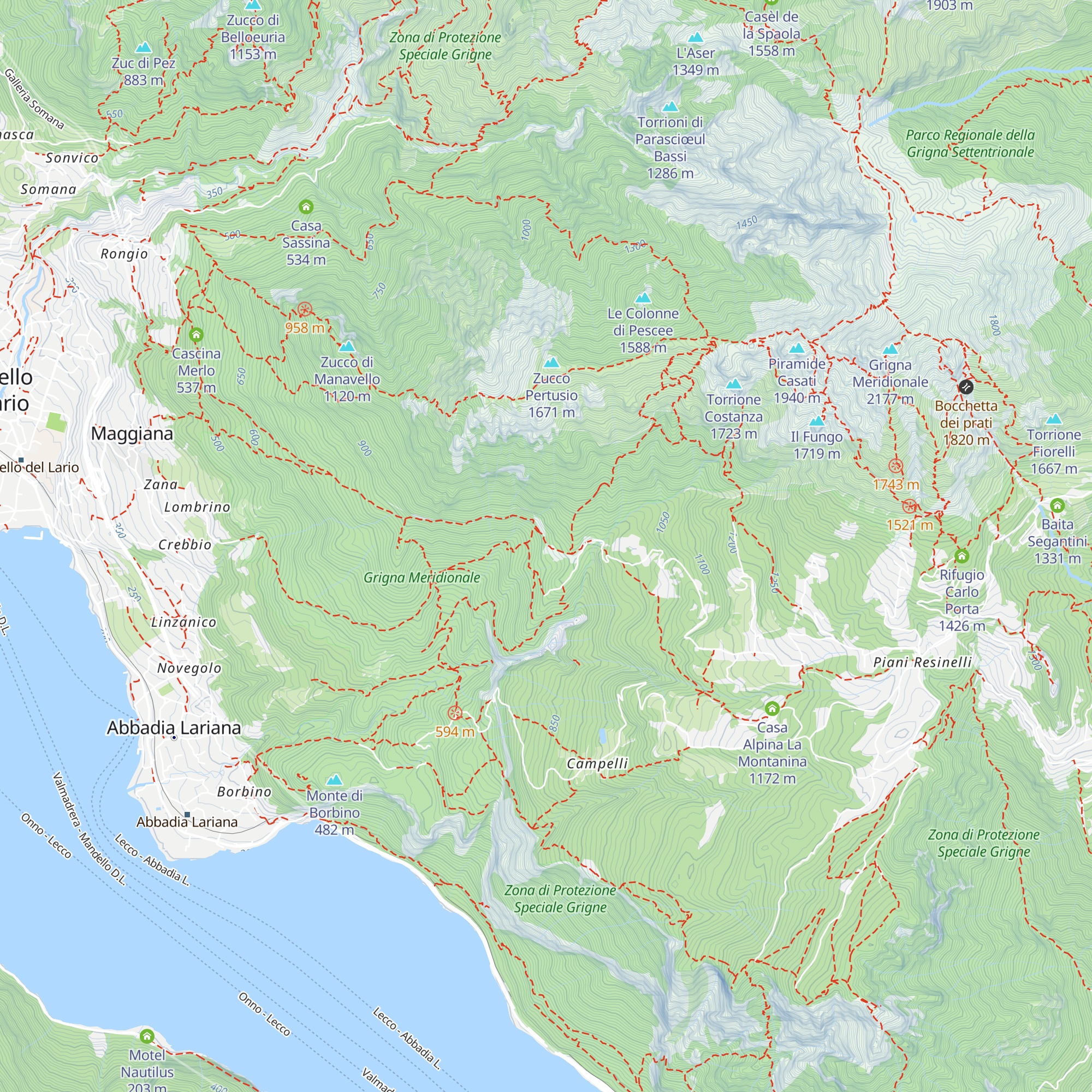 Ca Darca map