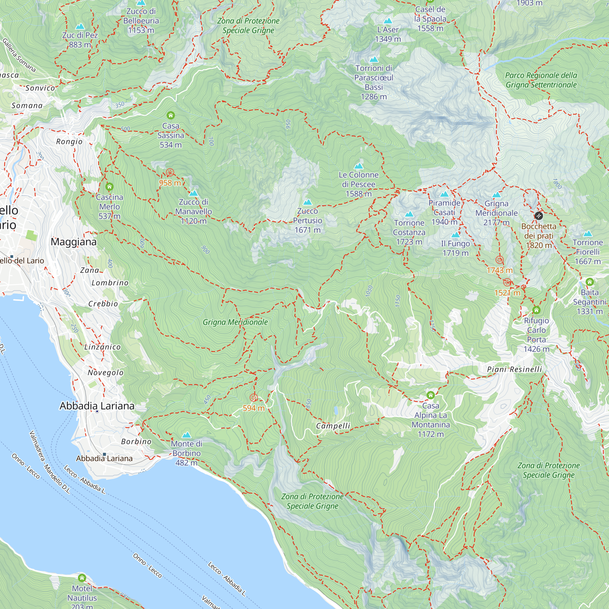 Ca Darca map