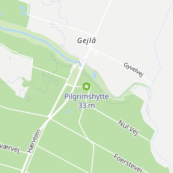 Map of Pilgrimshytte