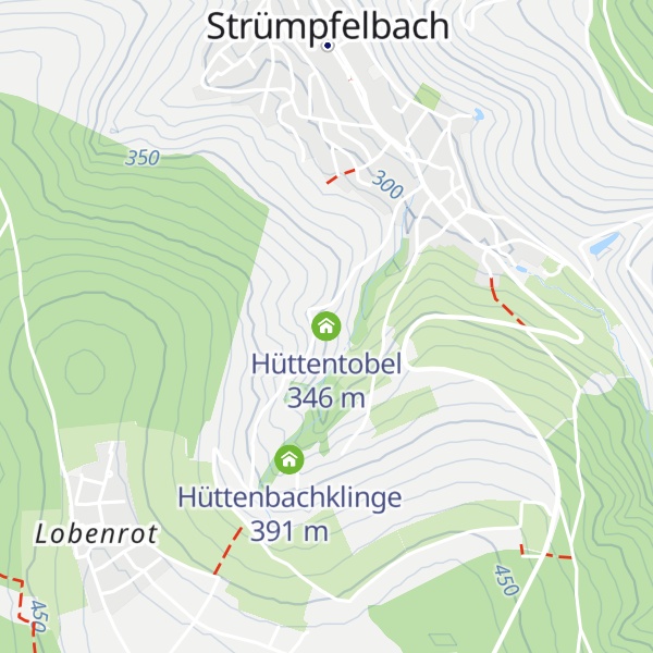 Map of Hüttentobel