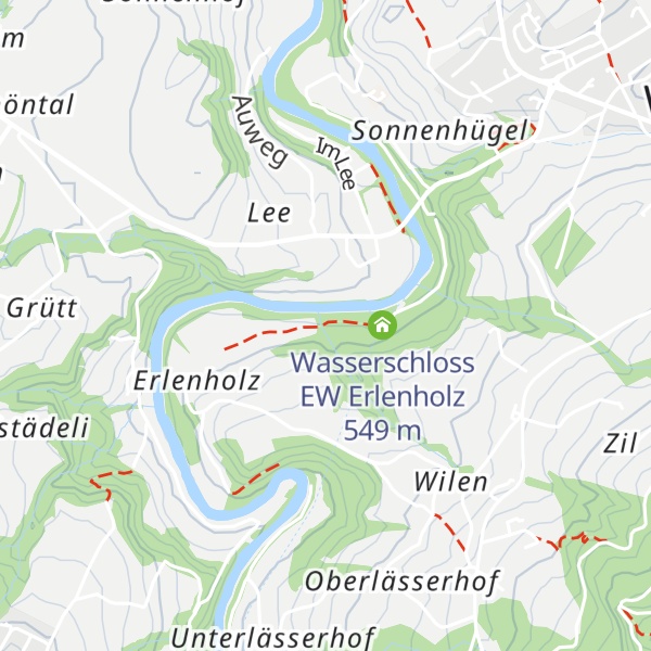 Map of SGKB Jubihütte