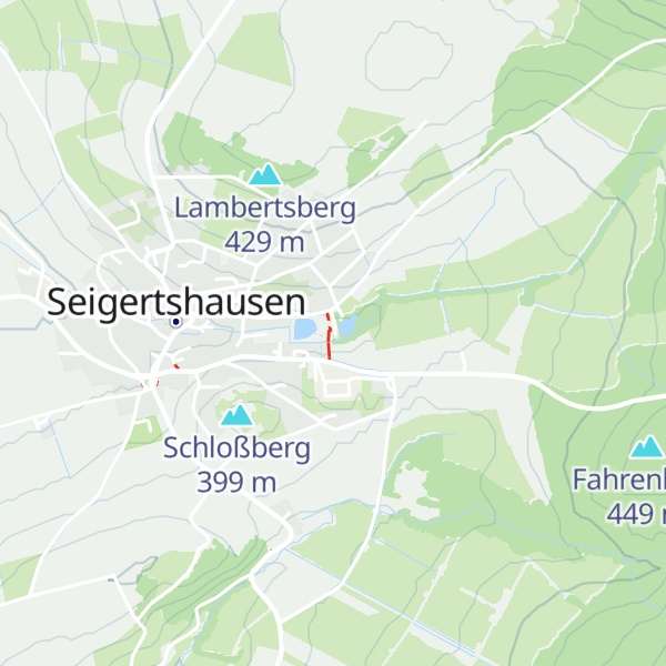 Map of Teichhütte Seigertshausen