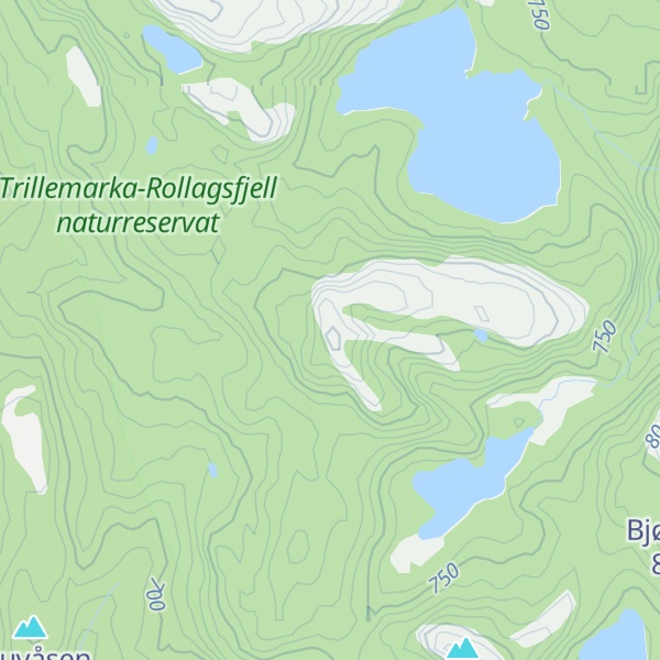 Map of Svartetjønnåsen