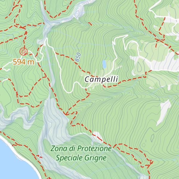 Map of San Martino Namaste