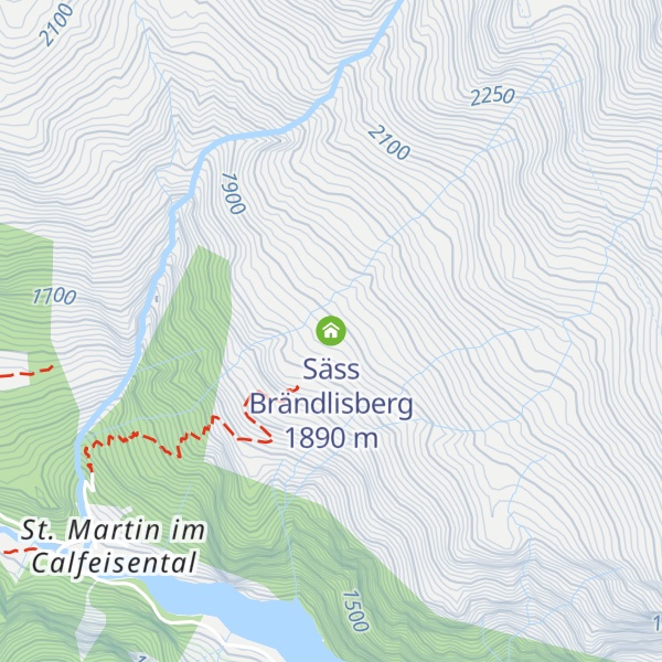 Map of Säss Brändlisberg