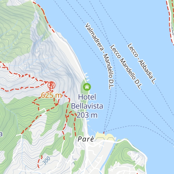 Map of Hotel Bellavista