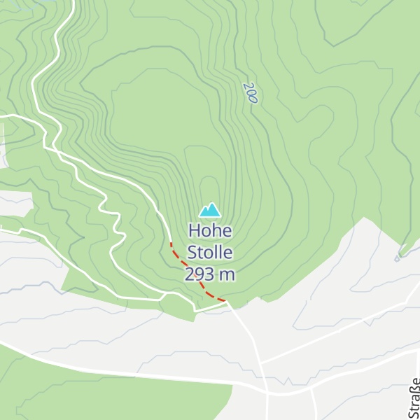 Map of Hohe Stolle