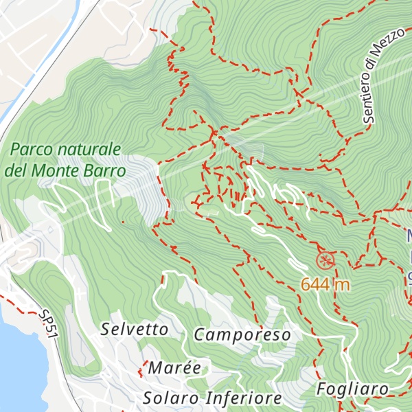 Map of Ca di Nineta