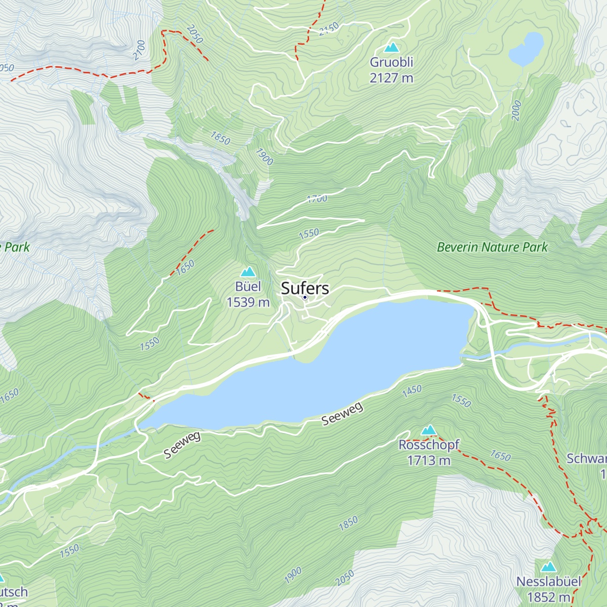 Menn's Buurastübli map