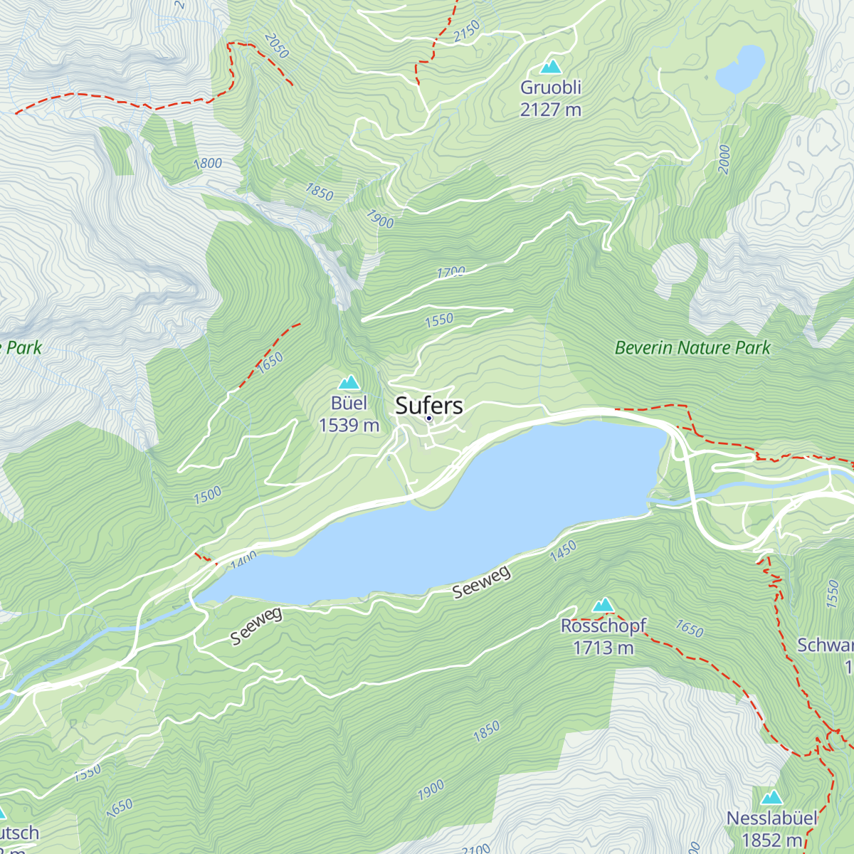Menn's Buurastübli map