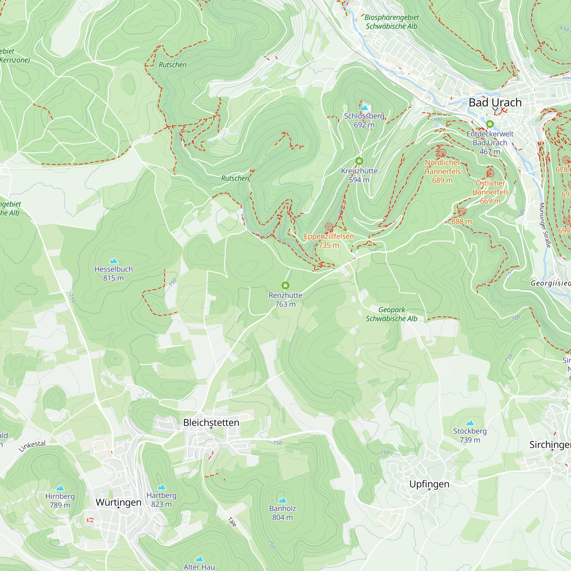 Renzhütte map