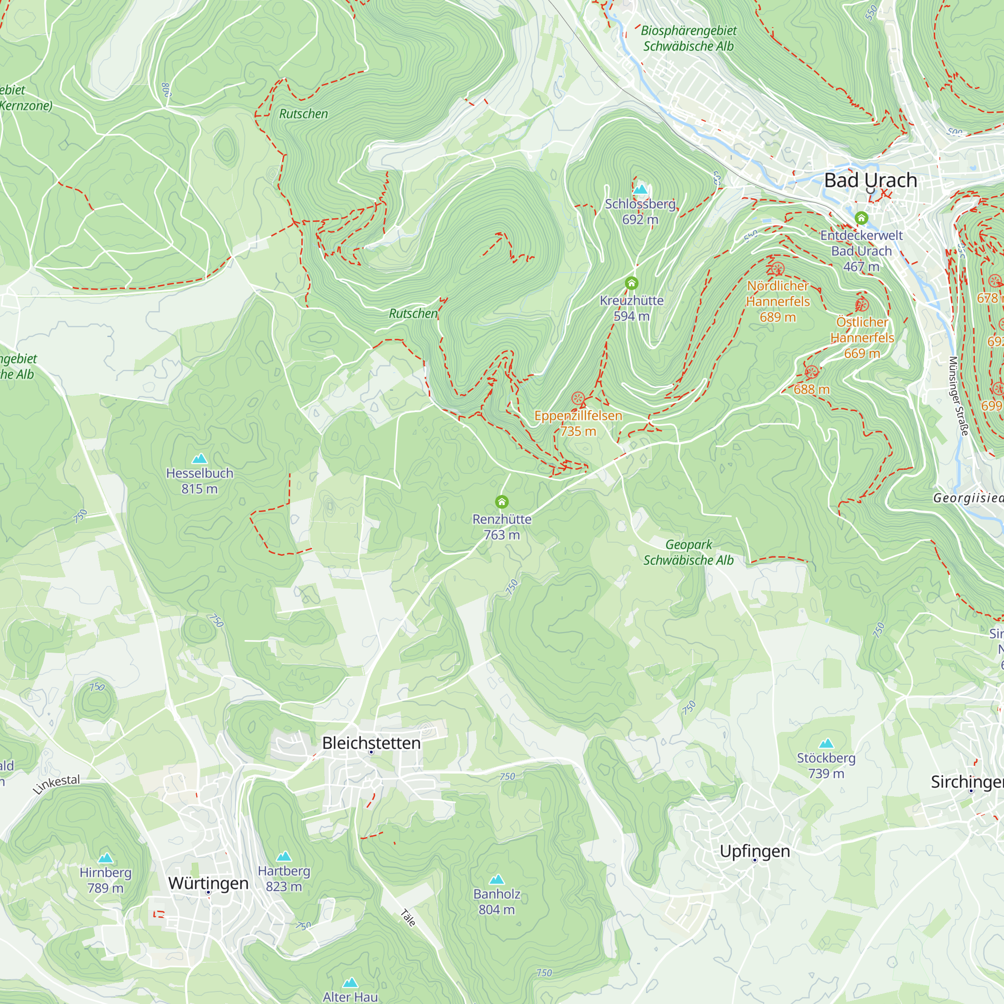 Renzhütte map
