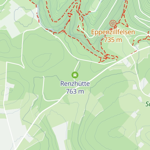 Map of Renzhütte