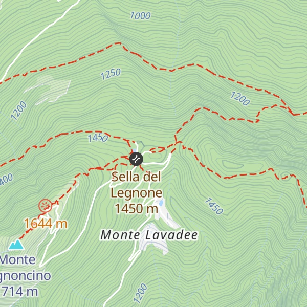 Map of Rifugio Roccoli Lorla