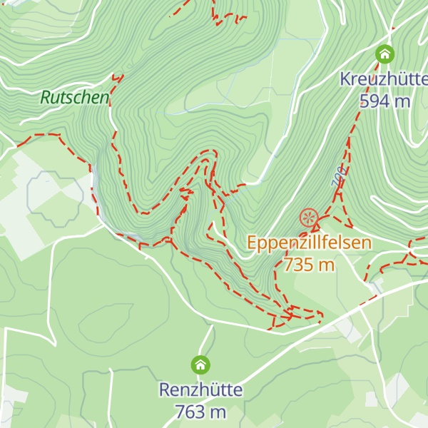Map of Schutzhütte am Wasserfall