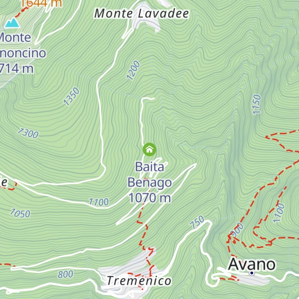 Map of Baita Benago