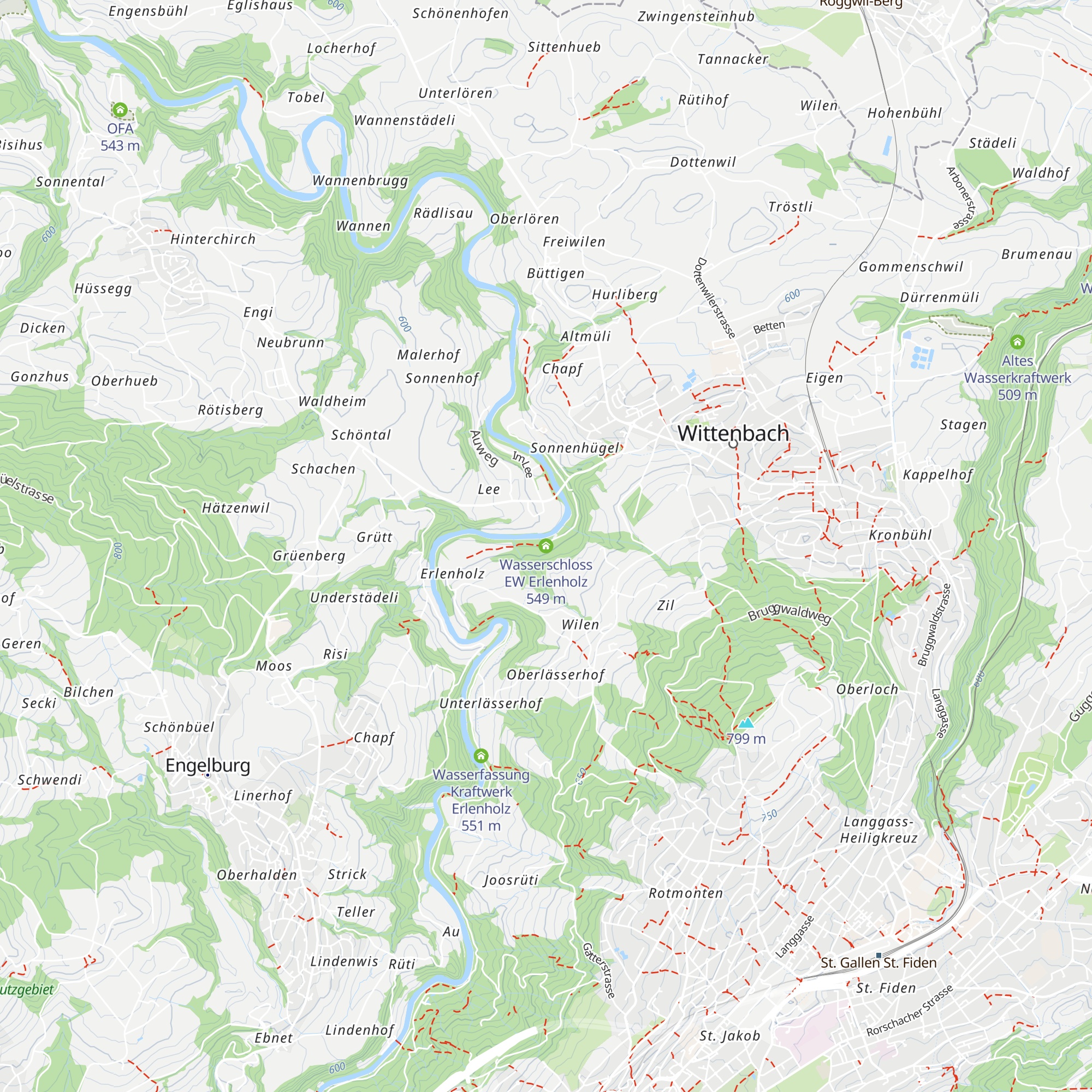 Wasserschloss EW Erlenholz map