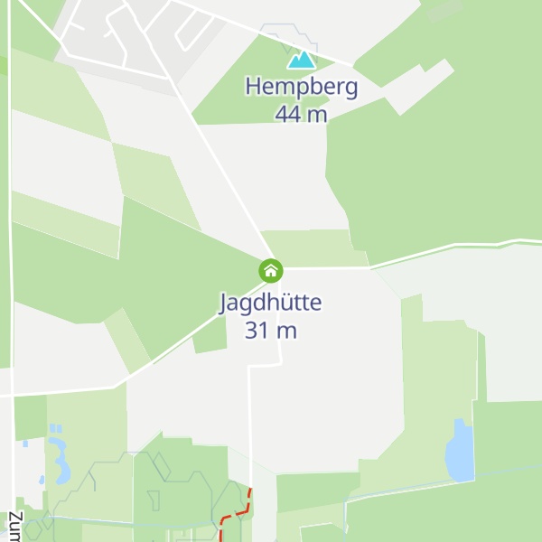 Map of Jagdhütte