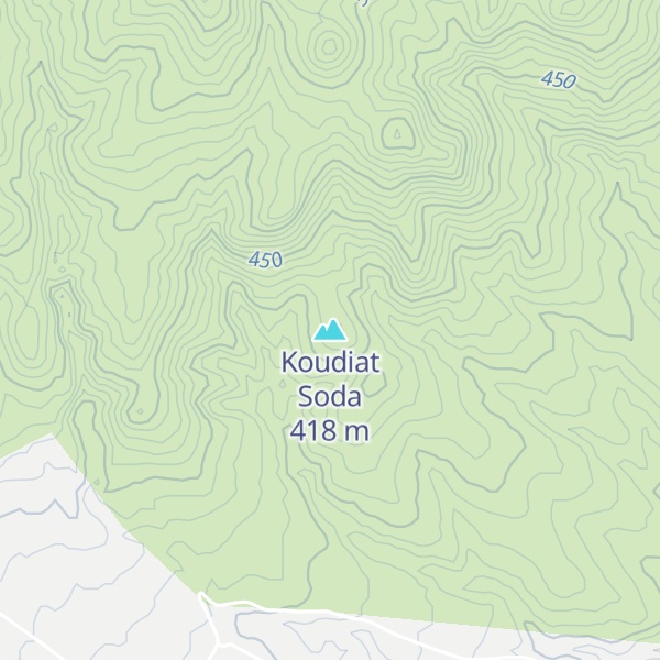 Map of Koudiat Soda