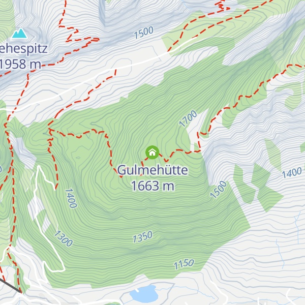 Map of Gulmehütte