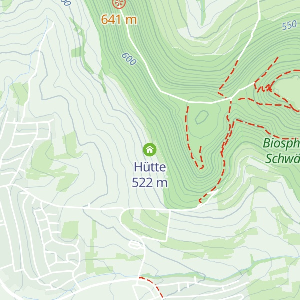 Map of Hütte