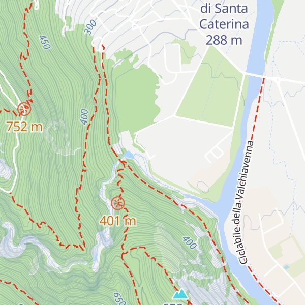 Map of La Bögia