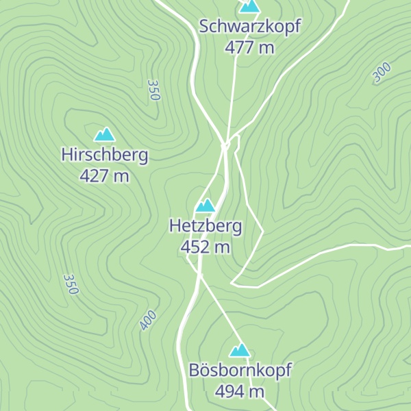 Map of Hetzberg