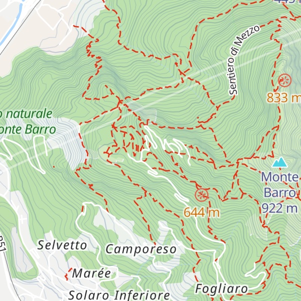 Map of Baita Alpini Galbiate