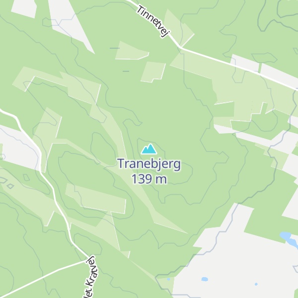 Map of Tranebjerg