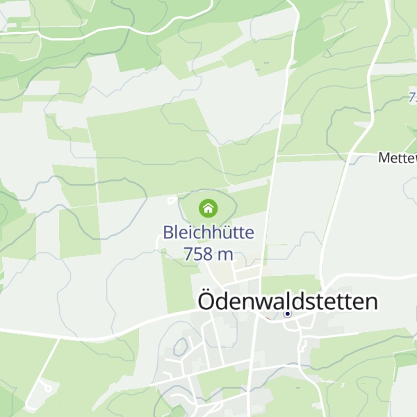 Map of Bleichhütte