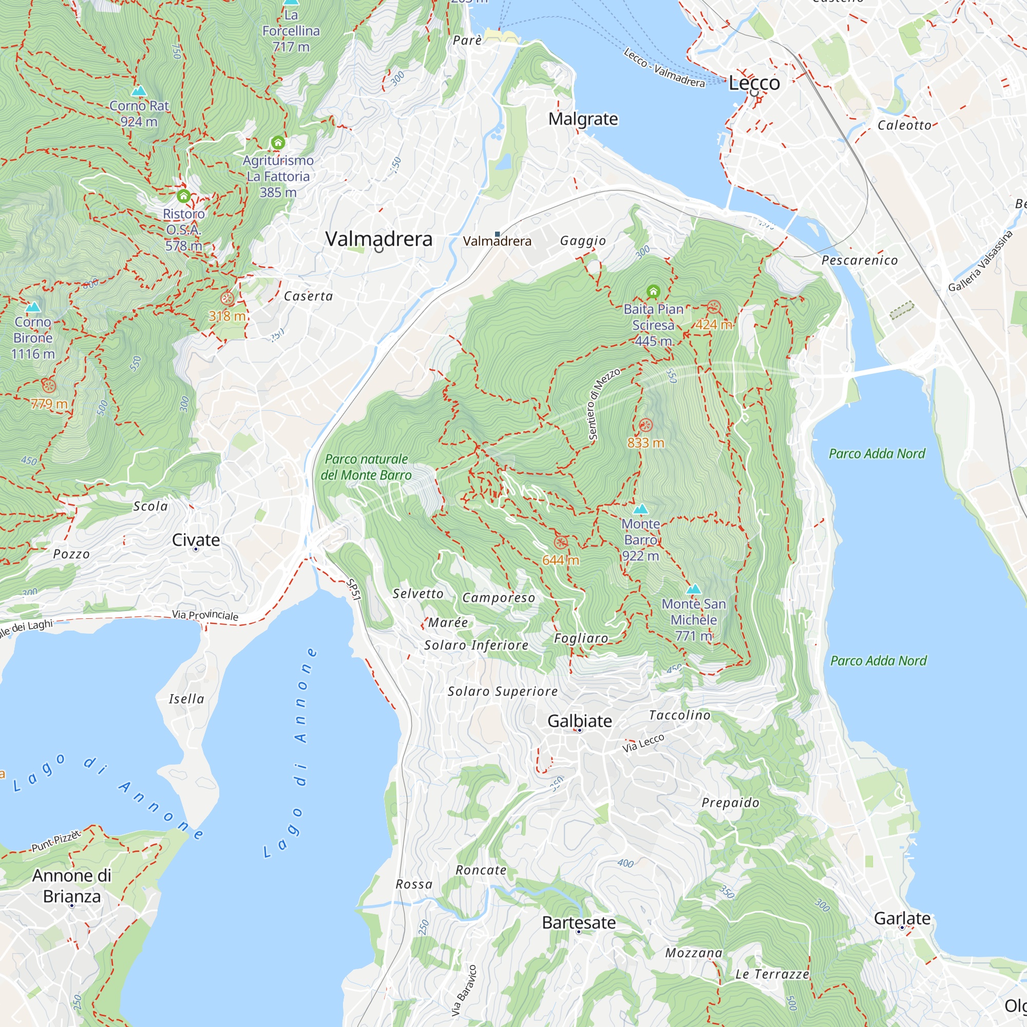 Baita GEL map