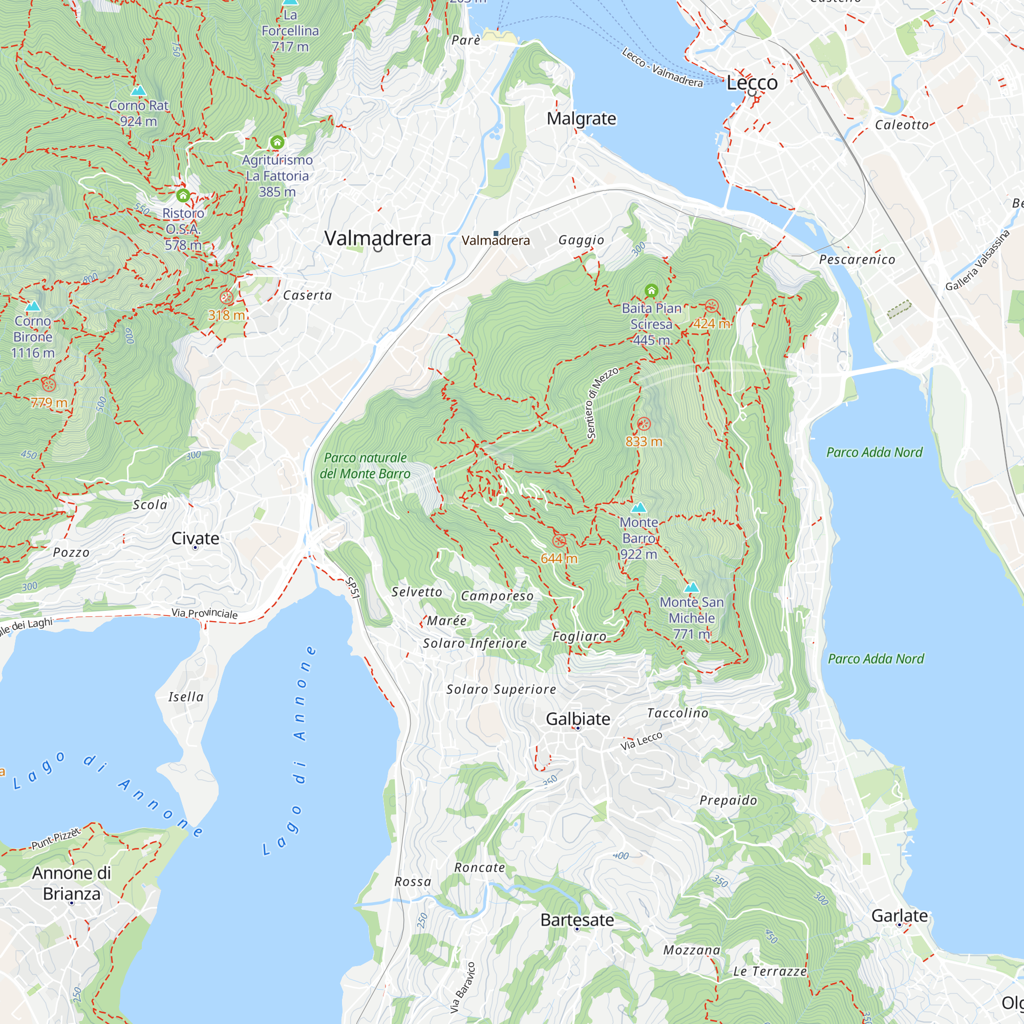 Baita GEL map