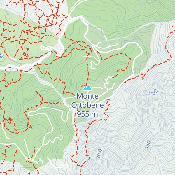 Map of Monte Ortobene