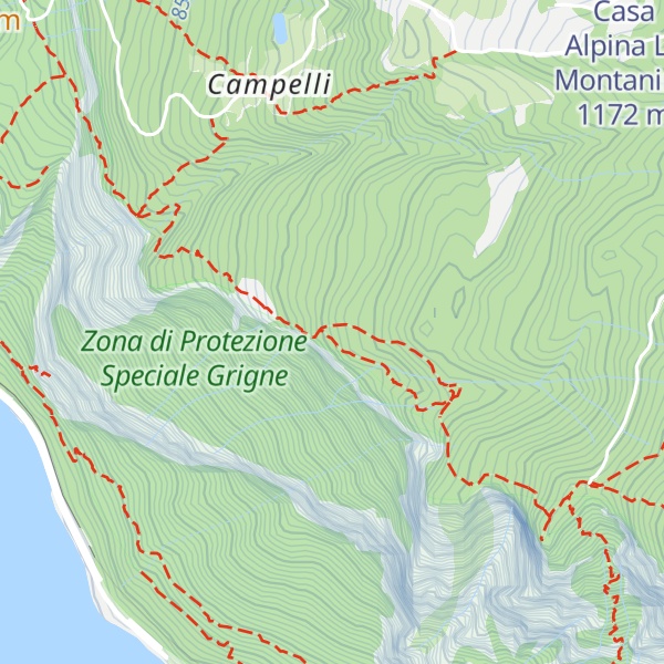 Map of Cà di Nardo