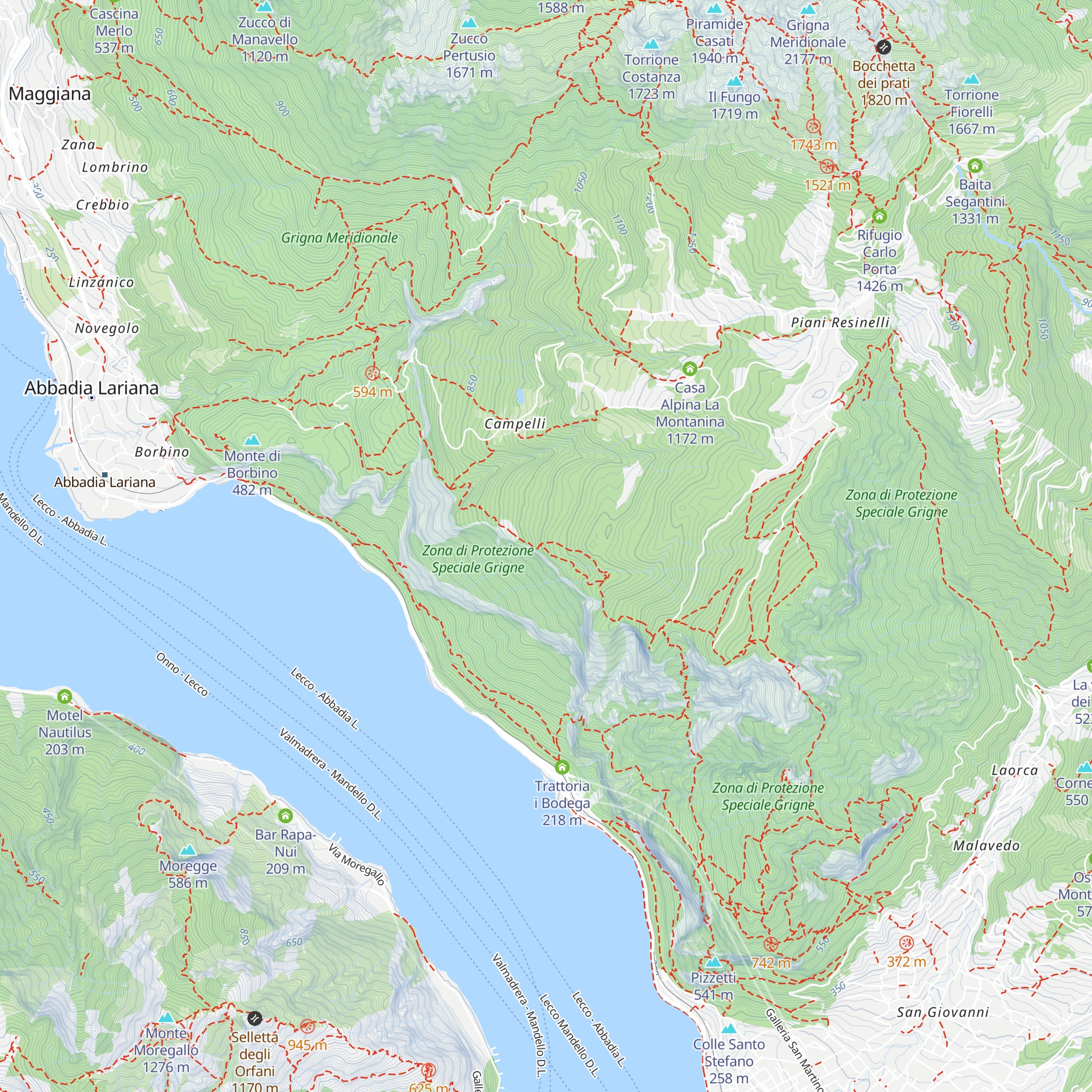 Cà di Nardo map