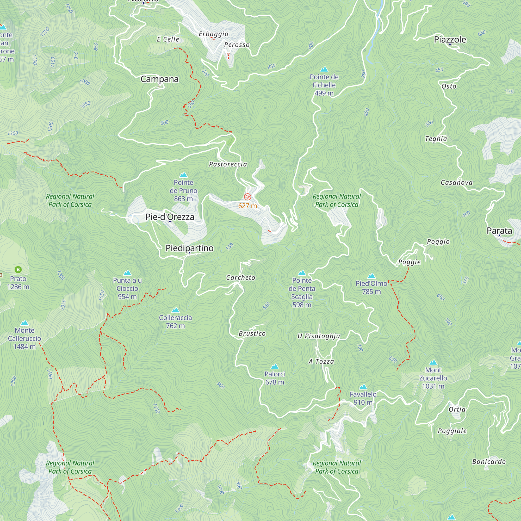 Gîte de Tevola map